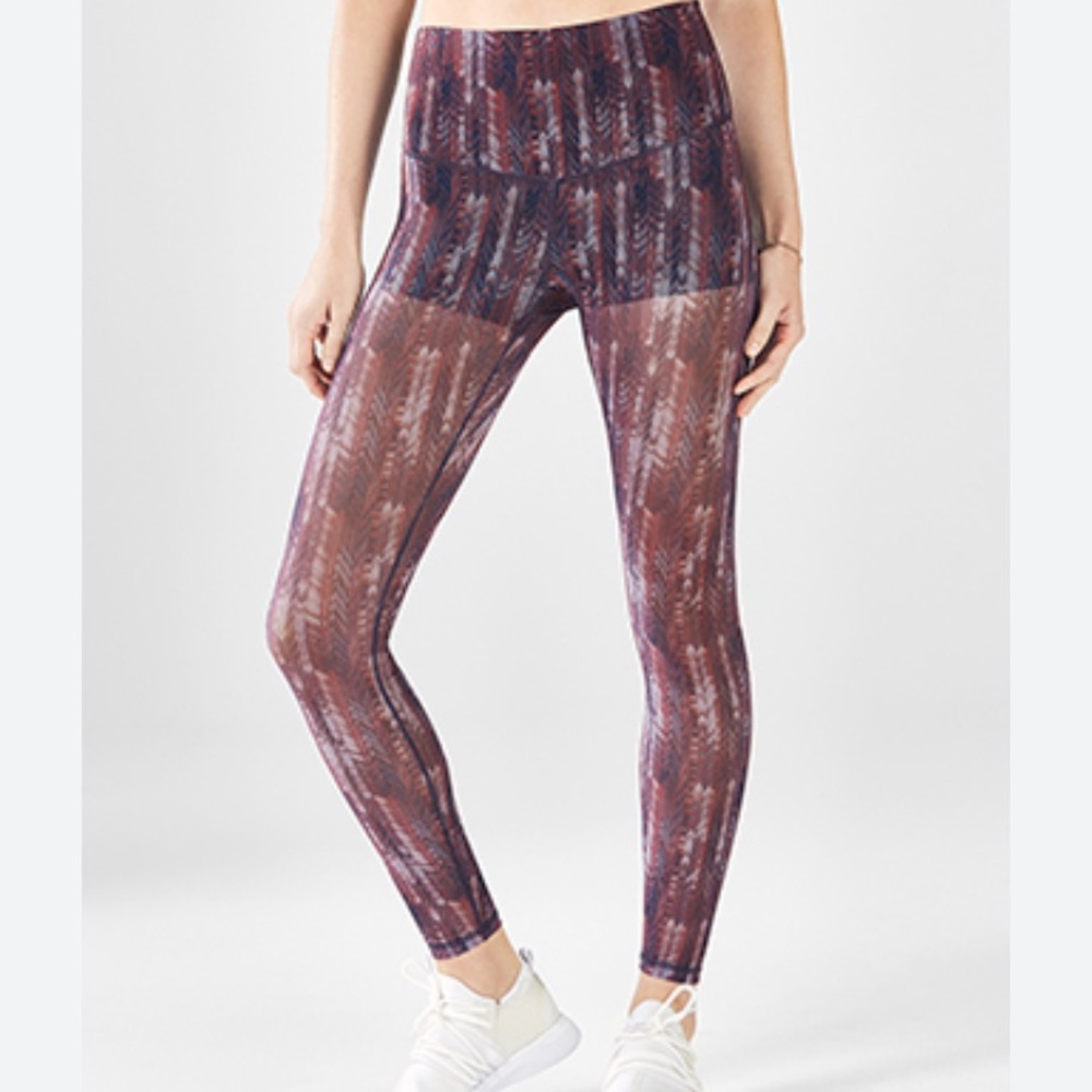 Fabletics High-Waisted PureLuxe Mesh Legging